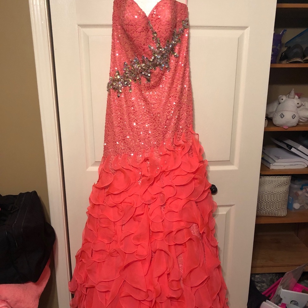 Prom or pageant dress
